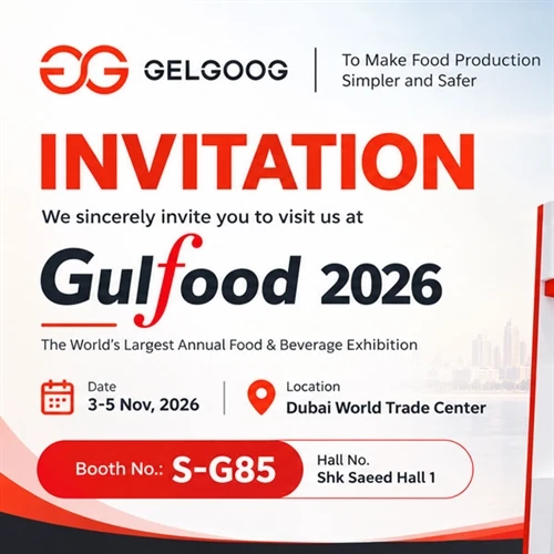 Mød GELGOOG ved Gulfood Manufacturing 2026 i Dubai
